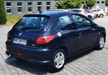 Peugeot 206 Hatchback 1.4 i 75KM 2007 Peugeot 206 1,4 Benz Klima Alufelgi Zadbany..., zdjęcie 5