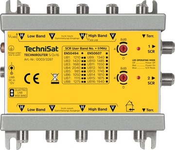 TECHNIROUTER 5/2x16 srebrno/żółty