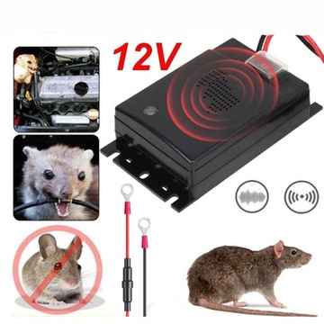 СУПЕРМОЩНЫЙ АВТОМОБИЛЬНЫЙ ОТПУСКАТЕЛЬ ОТ МЫШЕЙ, грызунов и грызунов, НА АККУМУЛЯТОРАХ