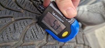 ALU RÁFKY PNEUMATIKY TIGUAN 235/55/18 ZIMNÍ 5,5 MM BRIDGESTONE ČIDLA TLAKU