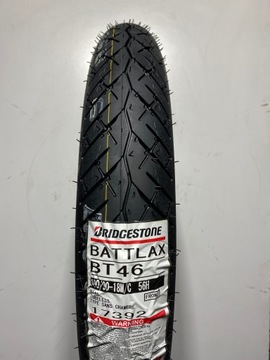 OPONA BRIDGESTONE BT46 100/90/18 PRZÓD 125