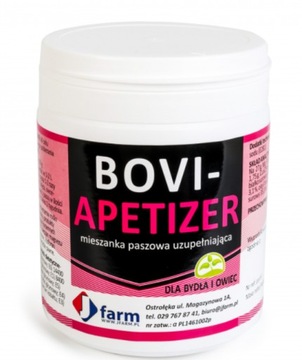 Bovi-apetizer 200g pobudzający apetyt u bydła owce