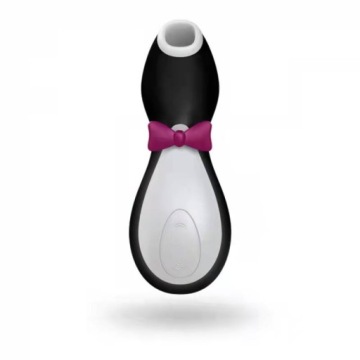 Стимулятор клитора Pro Penguin Next Generation, черный и белый