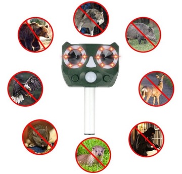 Солнечная отпугиватель кротов птиц животных грызунов для кротов птиц Крот Кун