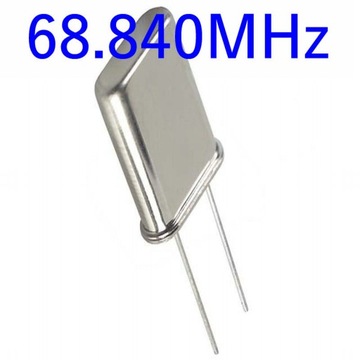 Oscylator rezonator kwarcowy 68.840MHZ HC-49U 1zt