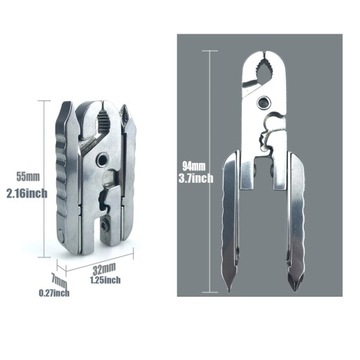 Мини-клещи 10 в 1 Многофункциональные инструменты Профессиональная отвертка Портативная для