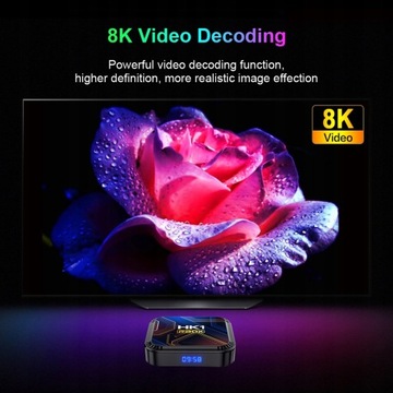 Smart TV Box HK1 RBOX Android 13 4G/64G двойной WIFI
