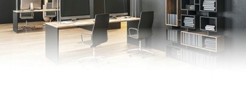 Kosz na śmieci q-connect office set, metalowy, 12l, srebrny