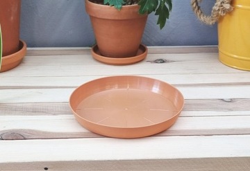Podstawka pod doniczkę Terra BRĄZ TERAKOTA 16cm