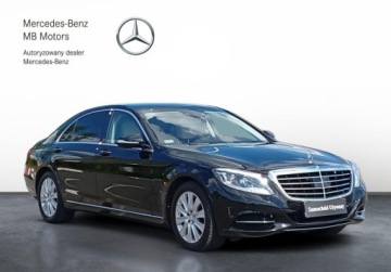 Mercedes Klasa S W222 Limuzyna 350 Blue TEC 258KM 2016 Mercedes-Benz Klasa S SalonPL Niski Przebieg Long LED Kamera Skora Distron, zdjęcie 26