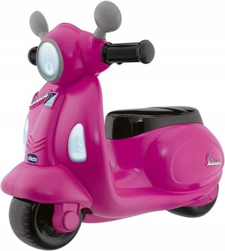 Chicco Vespa Primavera różowy jeździk skuter dla dzieci OUTLET