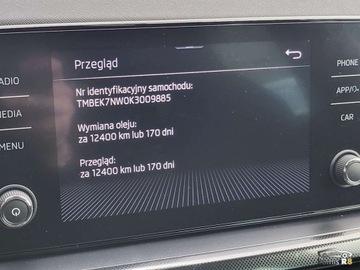 Skoda Scala Hatchback 1.5 TSI 150KM 2019 Skoda Scala 1.5150Km 2019r 75Tys Km Kamera App..., zdjęcie 25