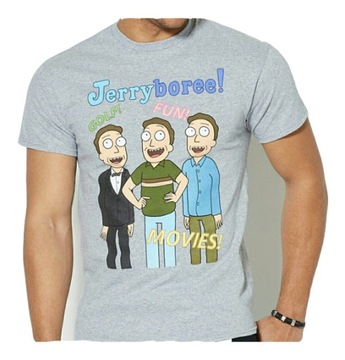 T-shirt Rick and Morty Jerryboree Ripple XL