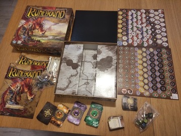 Gra planszowa Galakta Runebound Podstawa stan bdb