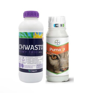 ŚRODEK CHWASTOX TRIO 390 SL 1L CIECH + PUMA UNIWERSAL 069 EW 0,5L BAYER