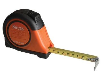 BAHCO Miara zwijana 8 m taśma miernicza miarka metrówka MTB-8-25