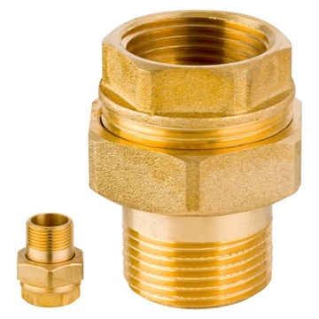 Прямой латунный фитинг 1