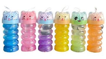 SLIME KOLOROWY GLUTEK MASA SENSORYCZNA ANTYSTRES