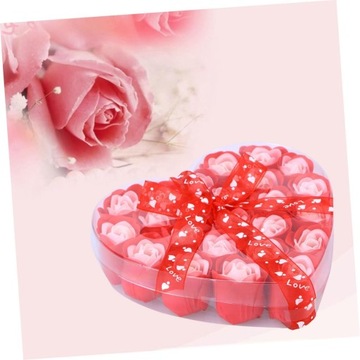 Prezent Dzień Mamy Róża Mydlany Kwiaty Mydło Do Kąpieli z Olejkiem Pachnące