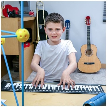 РЕЗИНОВАЯ КЛАВИАТУРА ПОРТАТИВНАЯ БЕСПРОВОДНАЯ ОРГАННАЯ КЛАВИАТУРА С 49 КЛАВИШАМИ