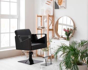 Fotel fryzjerski barberski hydrauliczny do salonu fryzjerskiego Tomas