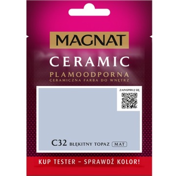 Tester MAGNAT Ceramic C32 Błękitny Topaz 0,03l
