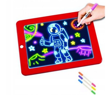 ВОЛШЕБНЫЙ ПЛАНШЕТ ПИСЬМО LED MAGIC PAD BOARD SKETCHPAD