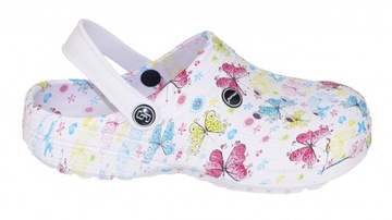 КРОКС ЖЕНСКИЕ ШЛЕПАНЦЫ, САДОВЫЕ ЦВЕТЫ, ПЕНА