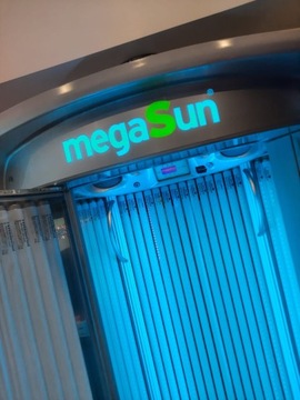 Солярий MegaSun 2000 Space Tube с вибрацией
