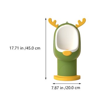 Детский портативный милый олень, стоящий мальчик
