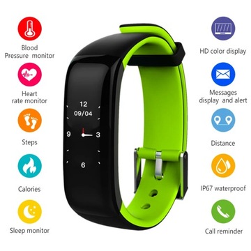 Smart Watch Heart Rate Blood Monitor Pressure