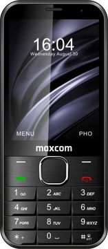 НОВЫЙ ТЕЛЕФОН MAXCOM MM334 ELEGANT черный 4G