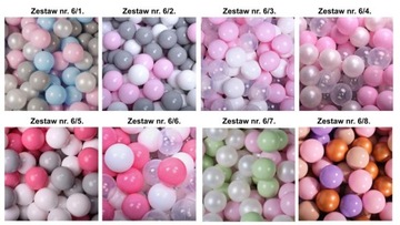 Пластиковые шарики, шарики, набор 400 штук, 7см.