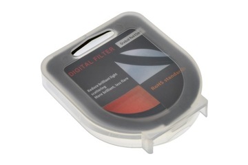 Полуфильтр 52мм Красный