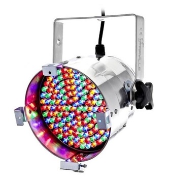 WYPRZEDAŻ - Mocny Reflektor LED Par56 MKII RGBA + STROBO, DMX