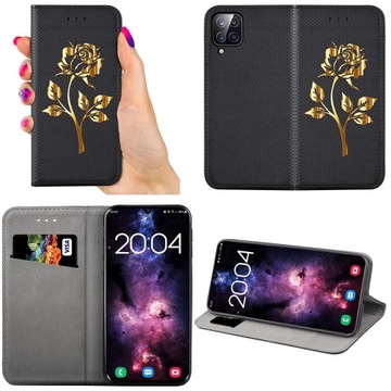 Чехол MAGNET ROSE для Samsung Galaxy A12 / M12
