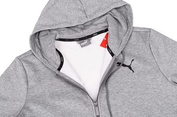 3232 PUMA МУЖСКАЯ ТОЛСТОВКА С КАПЮШОНОМ, УТЕПЛЕННЫЙ ХЛОПОК, СЕРЫЙ S