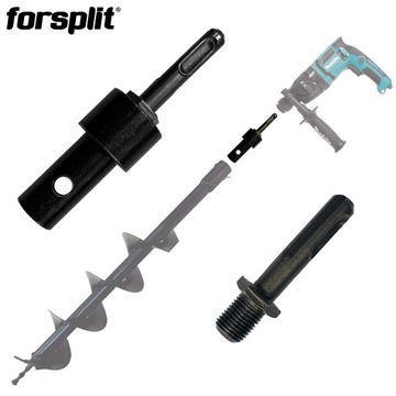 Adapter wiertła do gleby 20 mm do wiertarki elektrycznej SDS