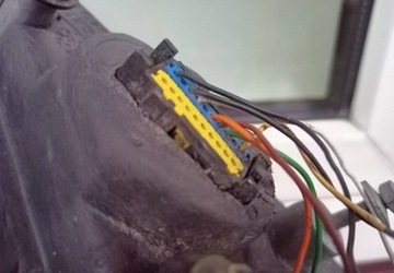 RENAULT LAGUNA 1 I ZRCÁTKO VNĚJŠÍ LEVÉ ŘIDIČE ELEKTRICKÉ 7 PIN