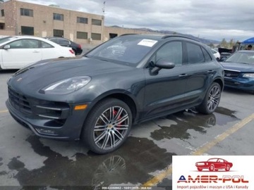 Porsche Macan SUV 3.6 V6 440KM 2018 Porsche Macan PORSCHE MACAN TURBO WPERFORMANCE PACKAGE 3.6 Benzyna 440KM