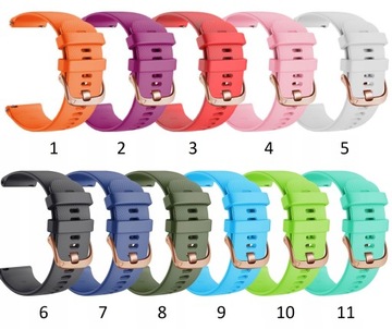PASEK DO GARMIN VIVOACTIVE 4S / VENU 2S (18 MM) 11 KOLORÓW
