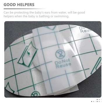 Наклейки для детской ванны, защитные наушники, прозрачные