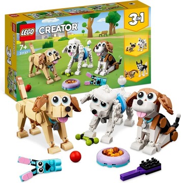 LEGO 31137 PSIAKI PREZENT DLA MIŁOŚNIKÓW PSÓW NOWY