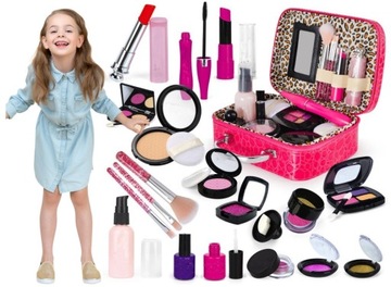Zestaw Do Malowania Makijażu Dla Dzieci Makeup Zestaw Imitujący Kosmetyki