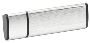 PENDRIVE REKLAMOWY USB z logo metalowy PD-40 128GB USB3.0 Z GRAWEREM 10 SZT