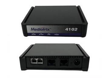 Bramka VoIP Mediatrix 4102S 12V 0.7A Black