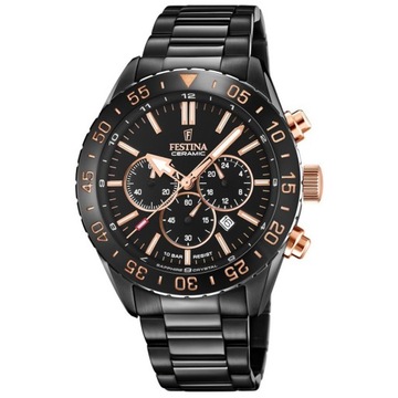 Zegarek Męski Festina F20577-1 czarny