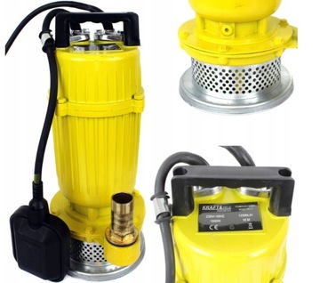 POMPA DO WODY BRUDNEJ CZYSTEJ PŁYWAK 1600W 1cal