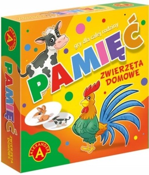 GRA PAMIĘĆ ZWIERZĘTA DOMOWE ALEXANDER MEMORY