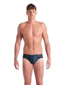 Kąpielówki Arena FIREFLOW SWIM BRIEFS BLACK MULTI 70